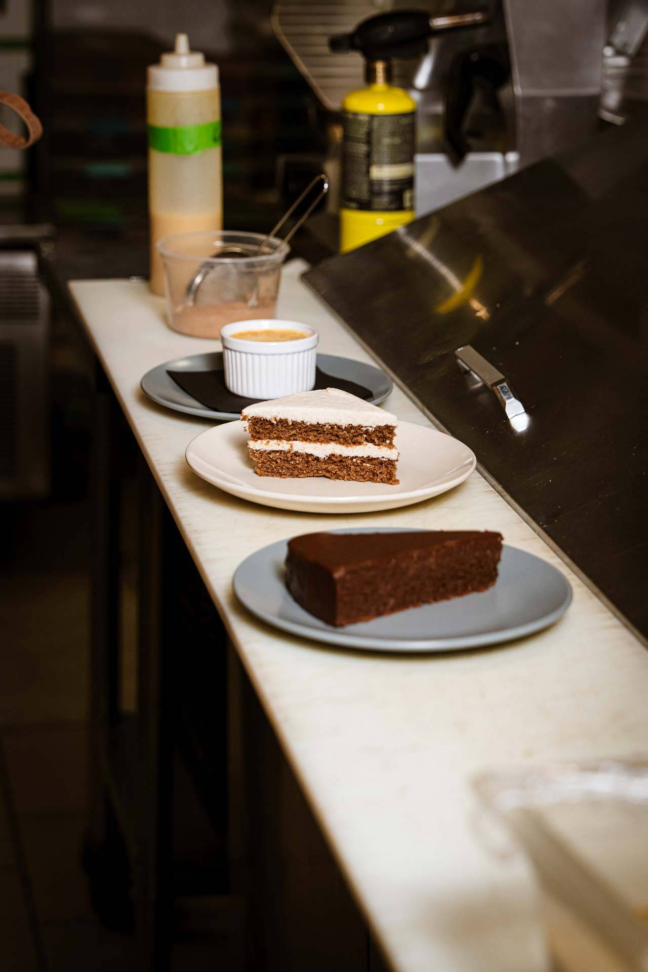 Assorted desserts